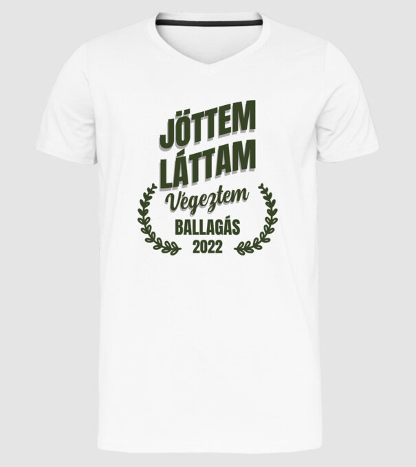  minta fehér pólón