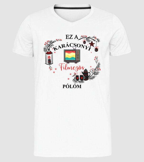  minta fehér pólón