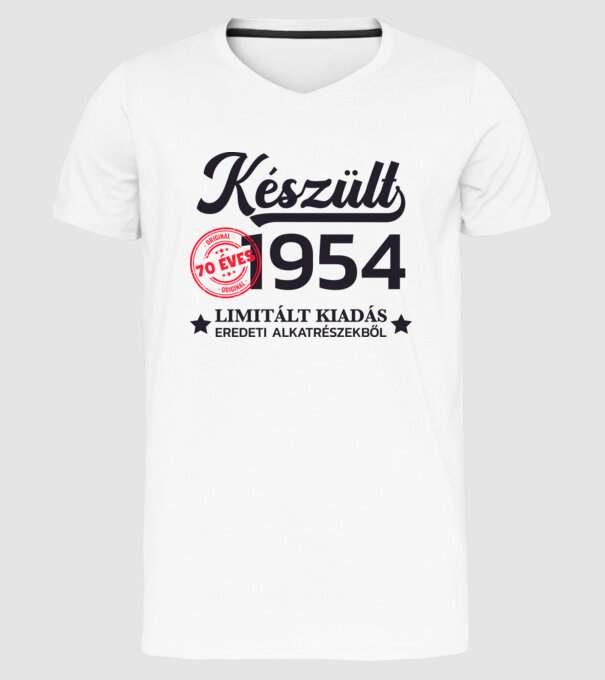  minta fehér pólón