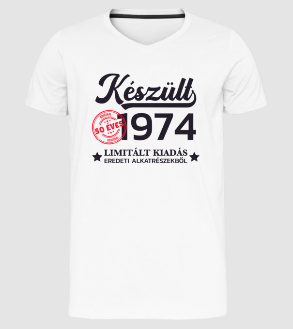  minta fehér pólón