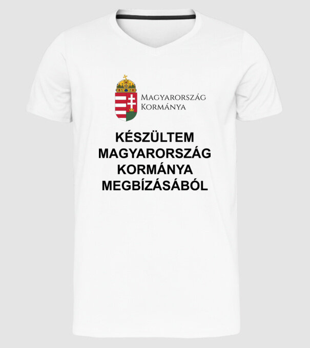  minta fehér pólón