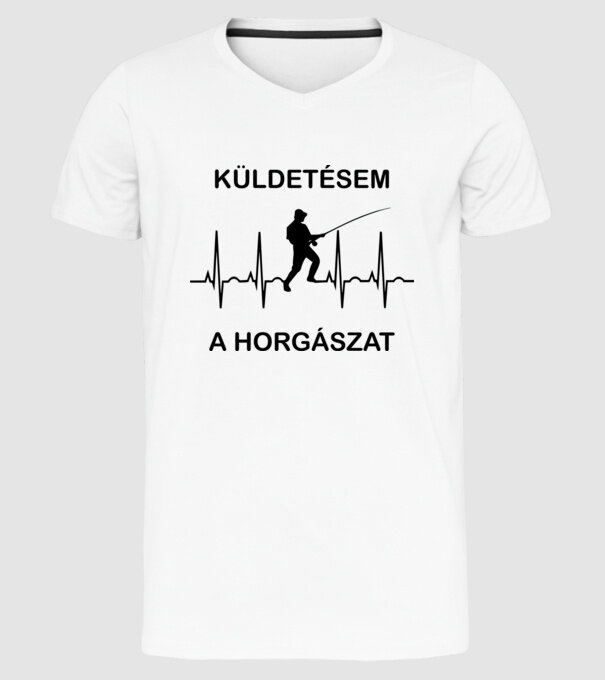  minta fehér pólón