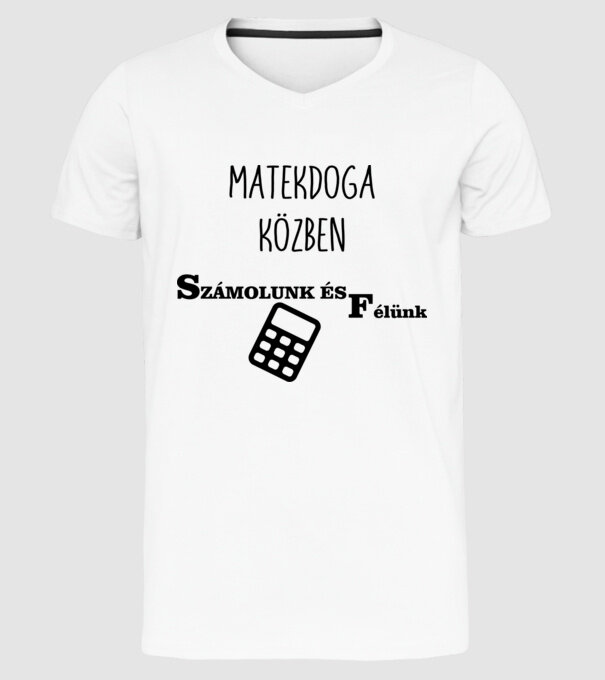  minta fehér pólón