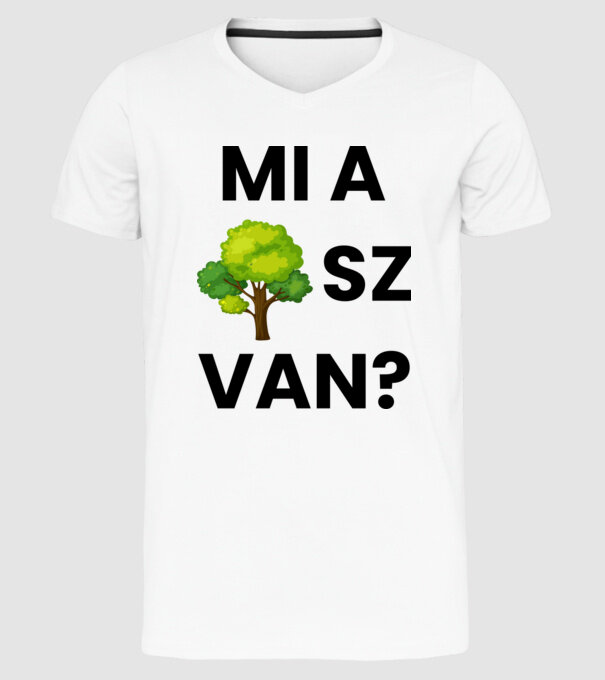  minta fehér pólón
