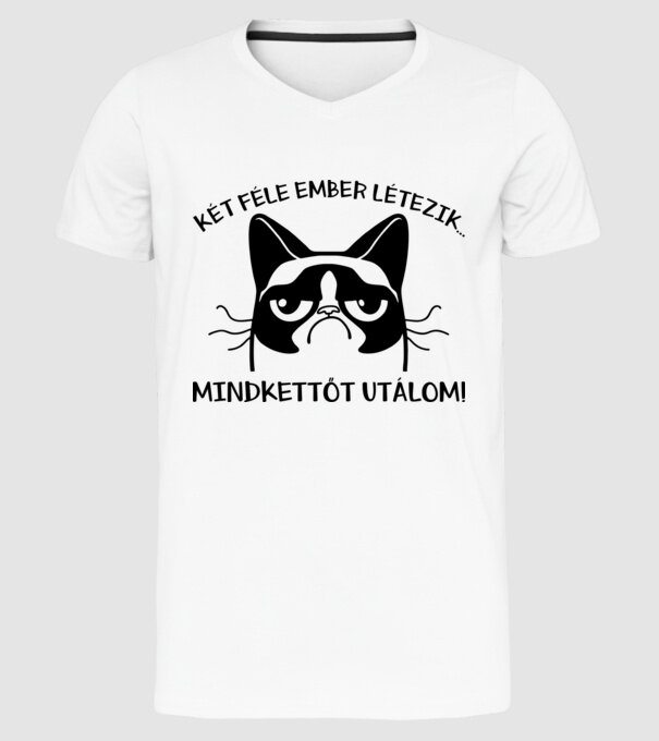  minta fehér pólón