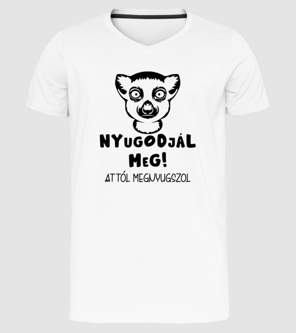  minta fehér pólón