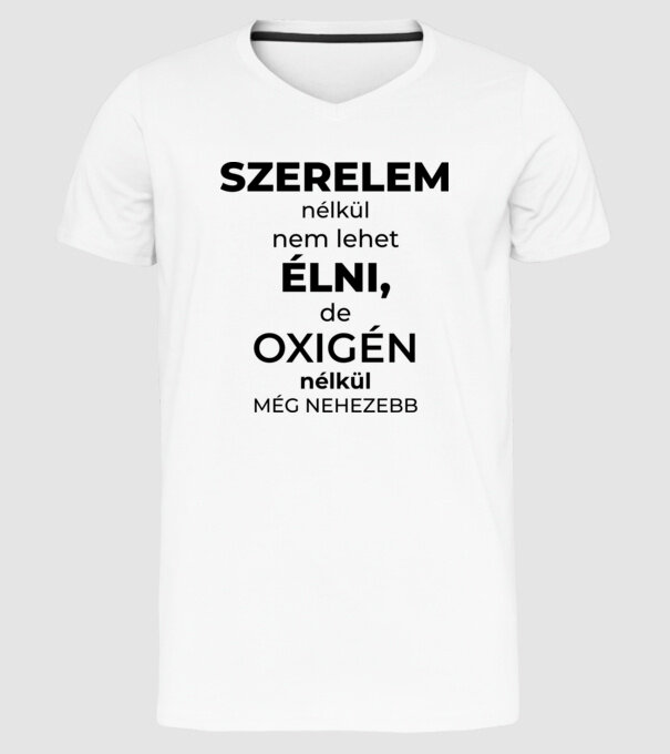  minta fehér pólón