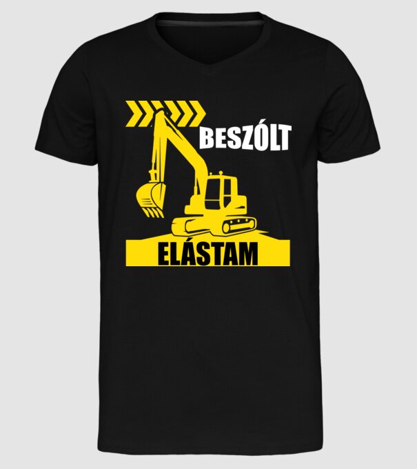  minta fekete pólón