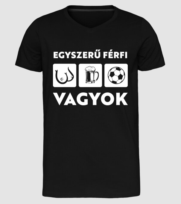  minta fekete pólón