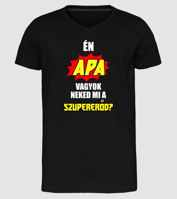  minta fekete pólón