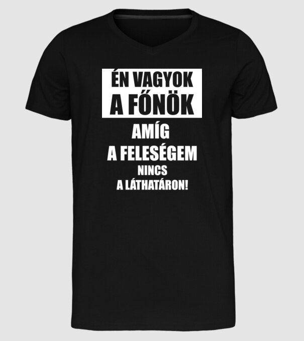  minta fekete pólón
