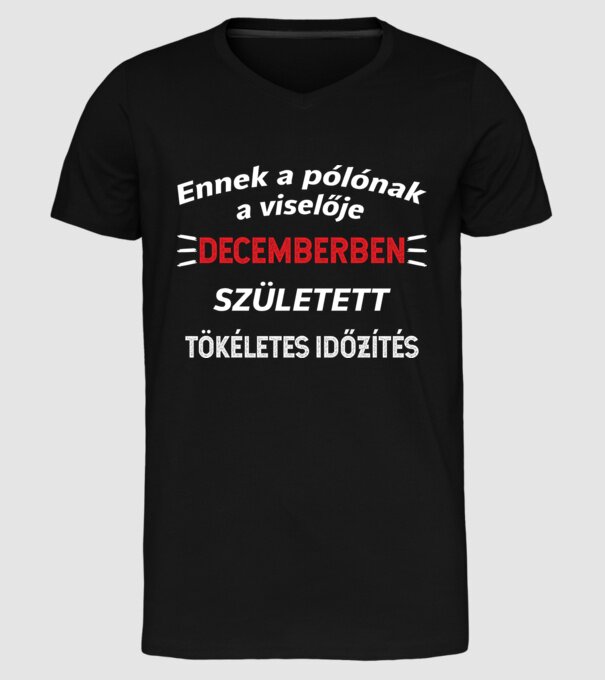  minta fekete pólón