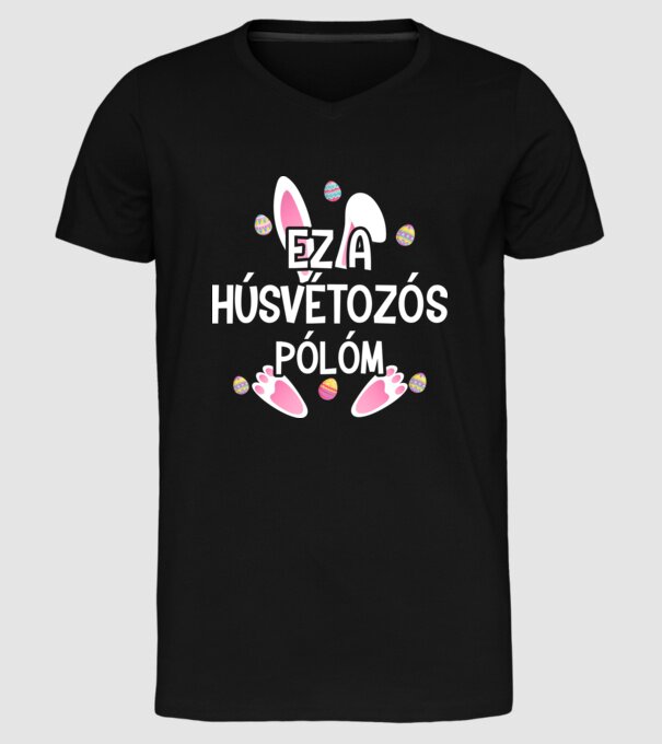  minta fekete pólón
