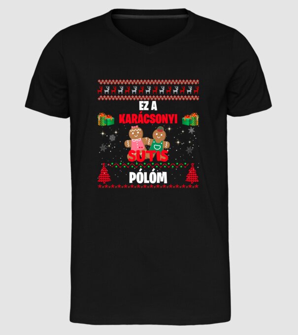  minta fekete pólón