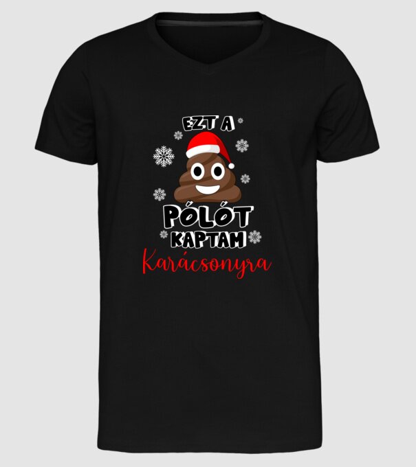  minta fekete pólón