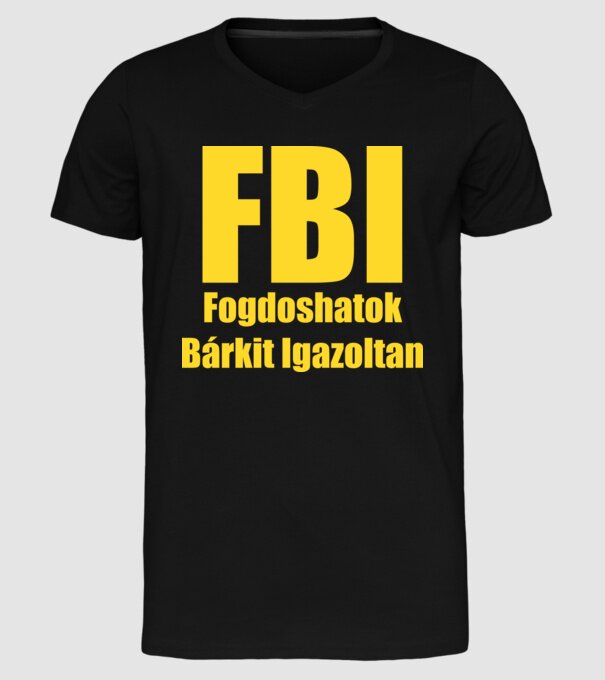  minta fekete pólón