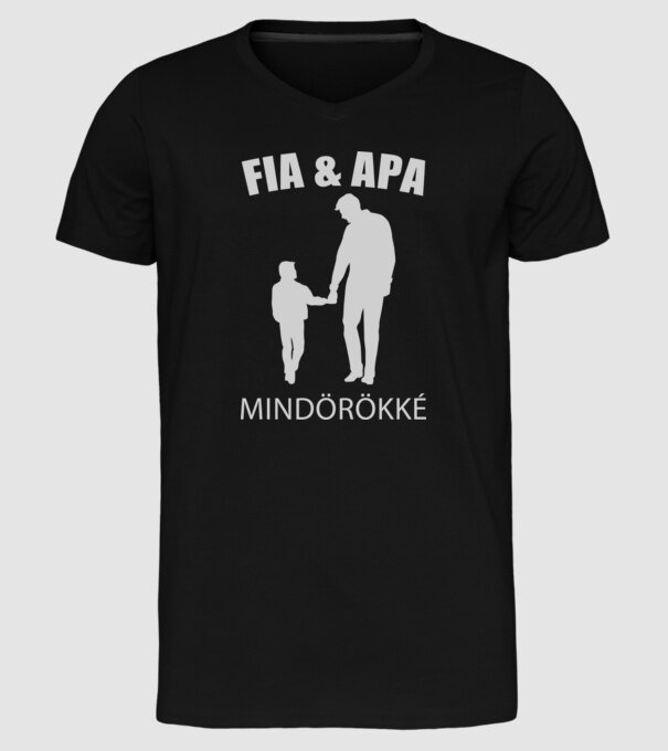  minta fekete pólón