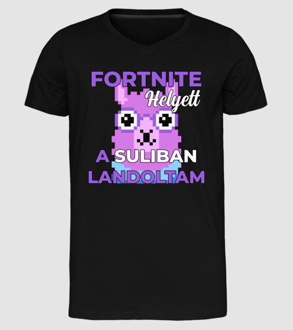  minta fekete pólón
