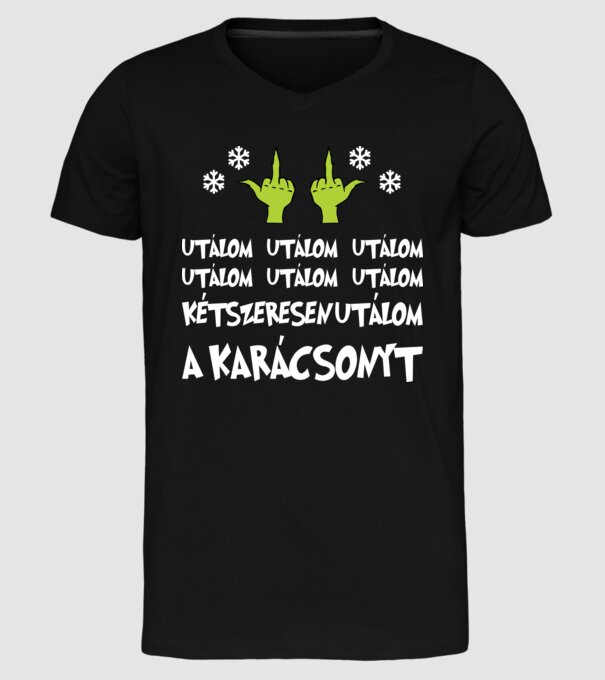  minta fekete pólón