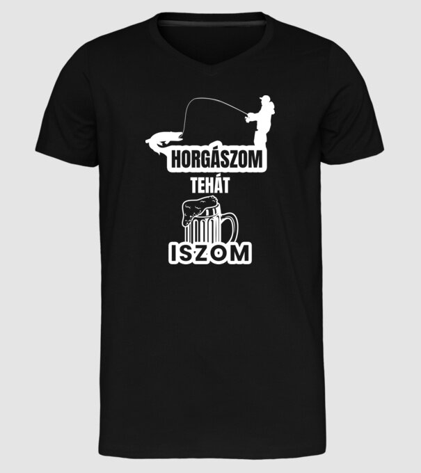  minta fekete pólón