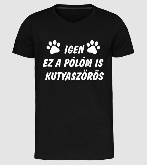  minta fekete pólón