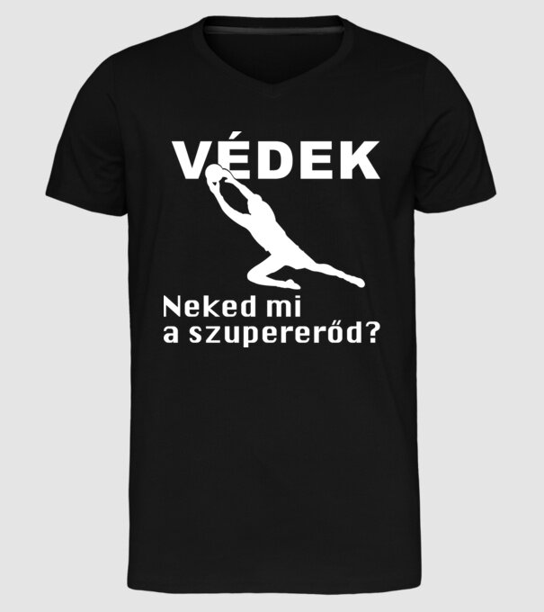  minta fekete pólón