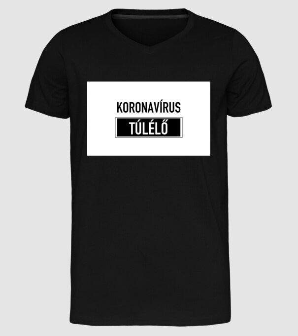  minta fekete pólón