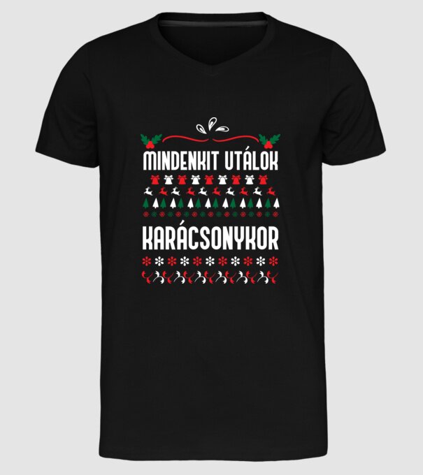  minta fekete pólón