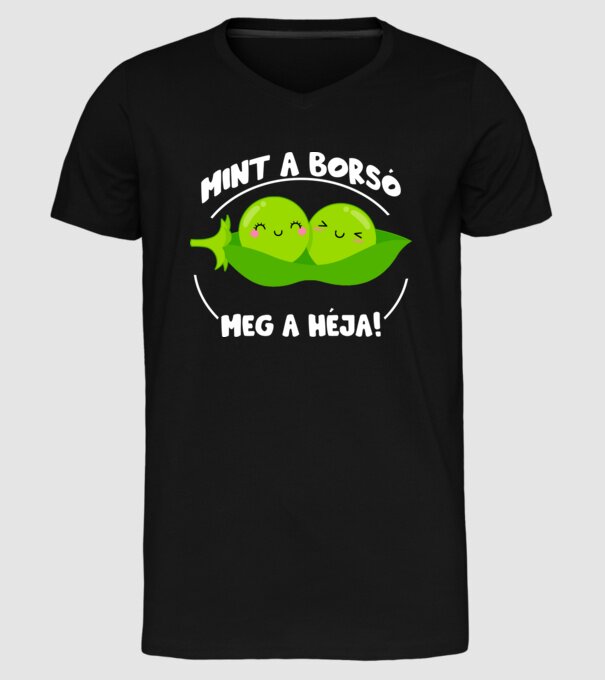  minta fekete pólón