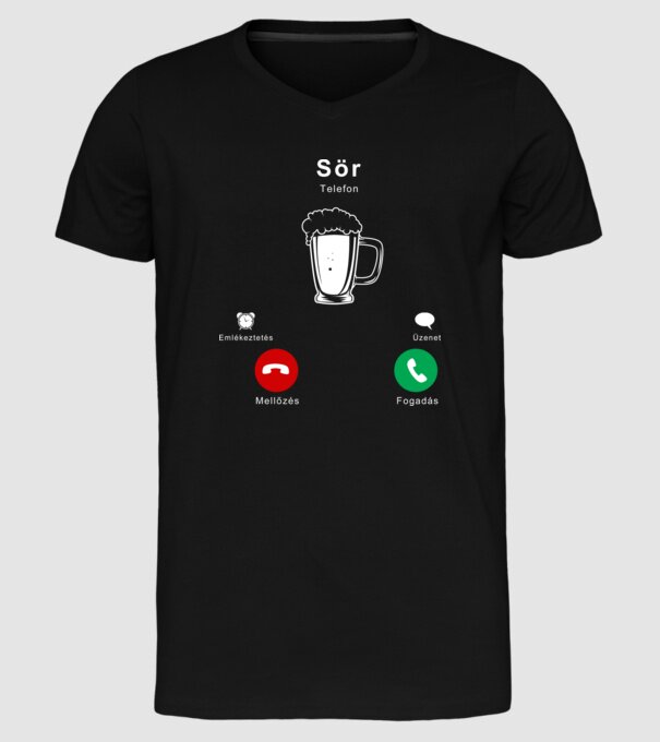  minta fekete pólón