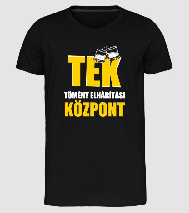  minta fekete pólón
