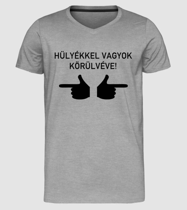  minta szürke pólón