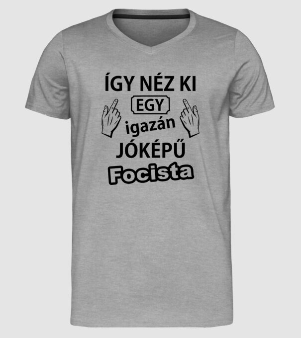  minta szürke pólón