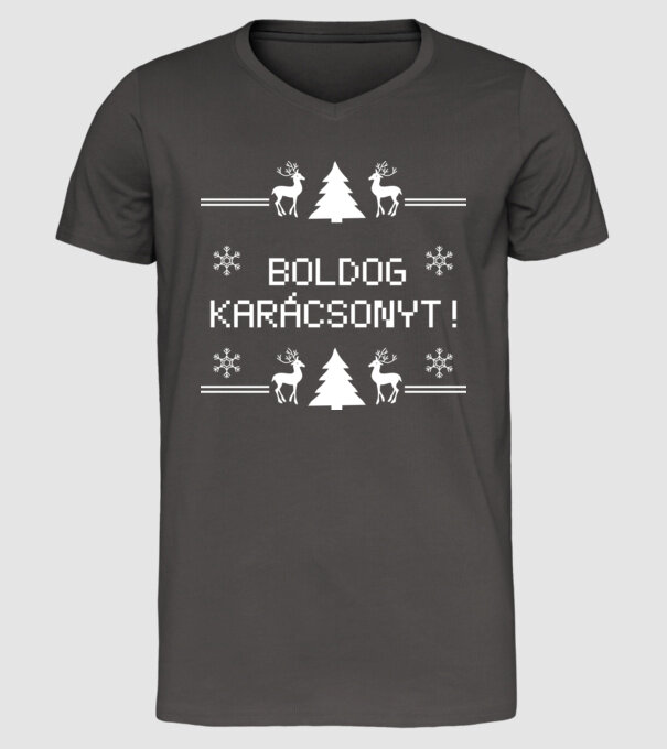  minta sötétszürke pólón