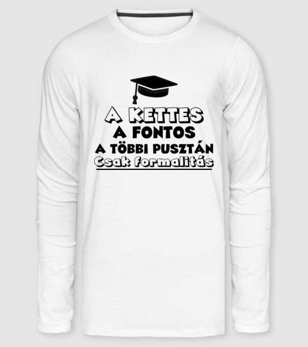  minta fehér pólón