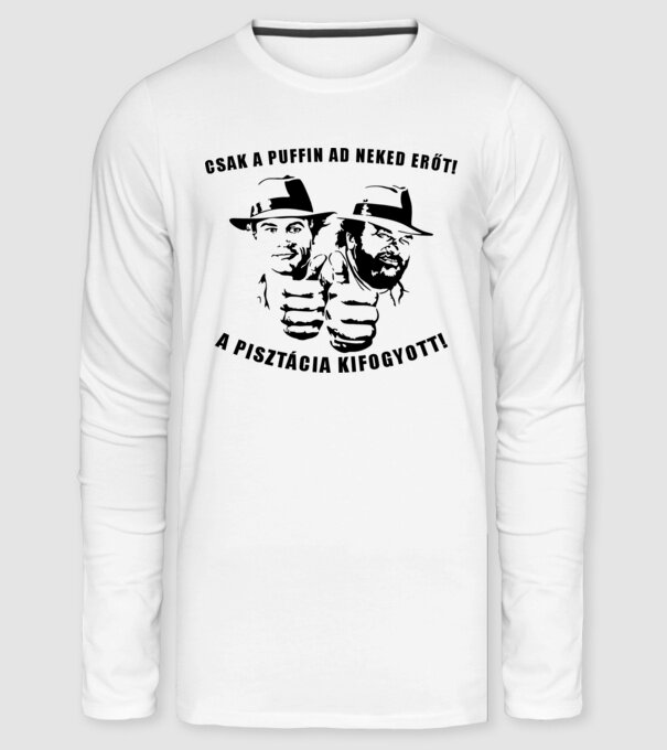  minta fehér pólón