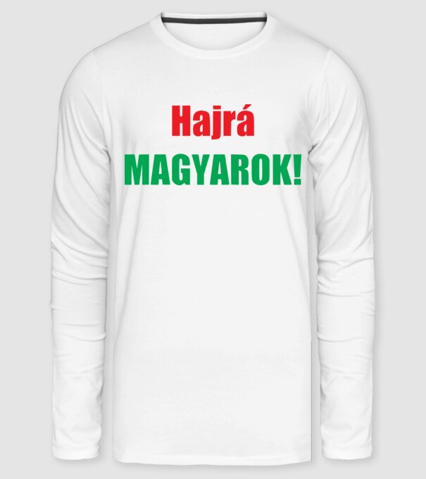  minta fehér pólón