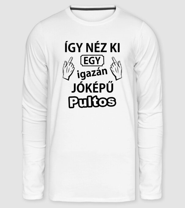  minta fehér pólón