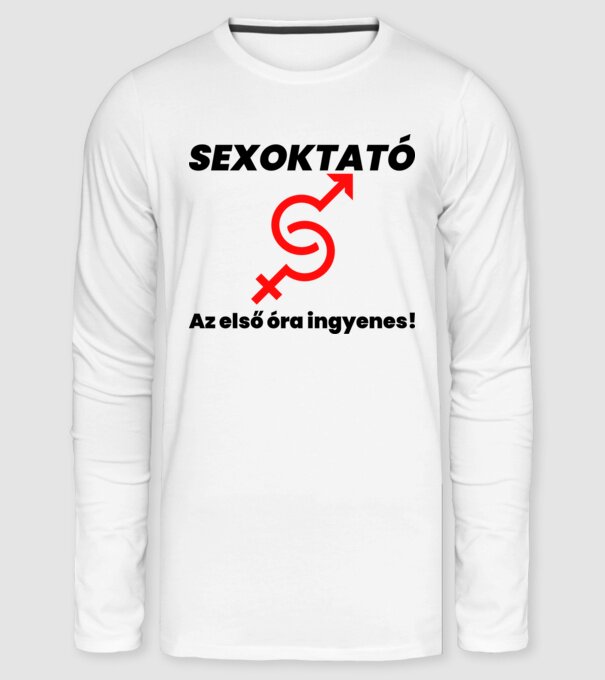  minta fehér pólón