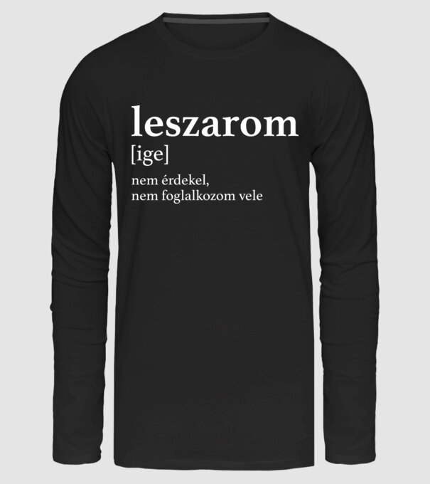  minta fekete pólón