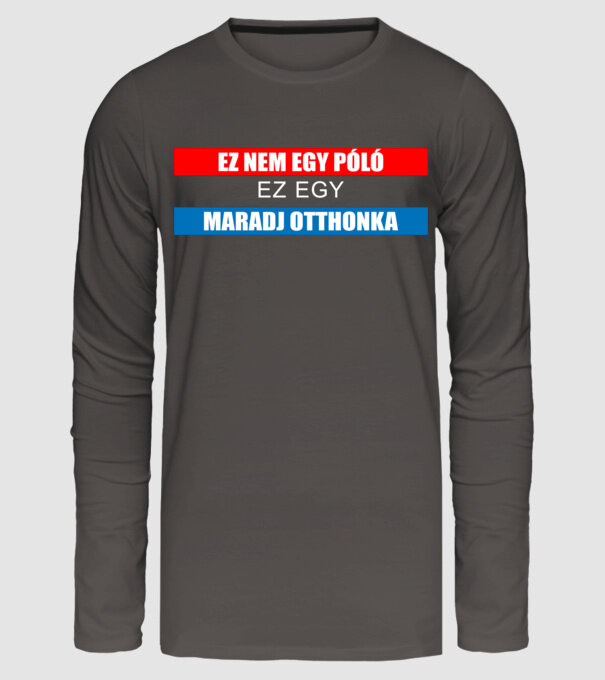  minta sötétszürke pólón