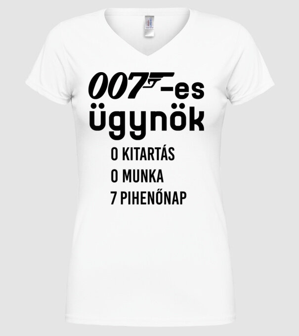  minta fehér pólón