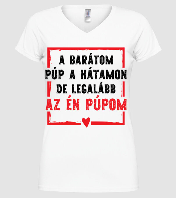  minta fehér pólón