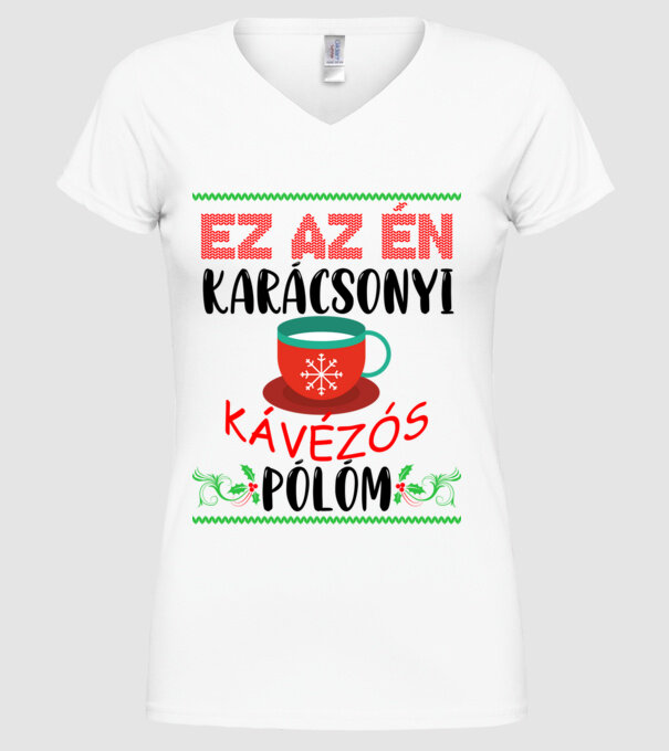  minta fehér pólón