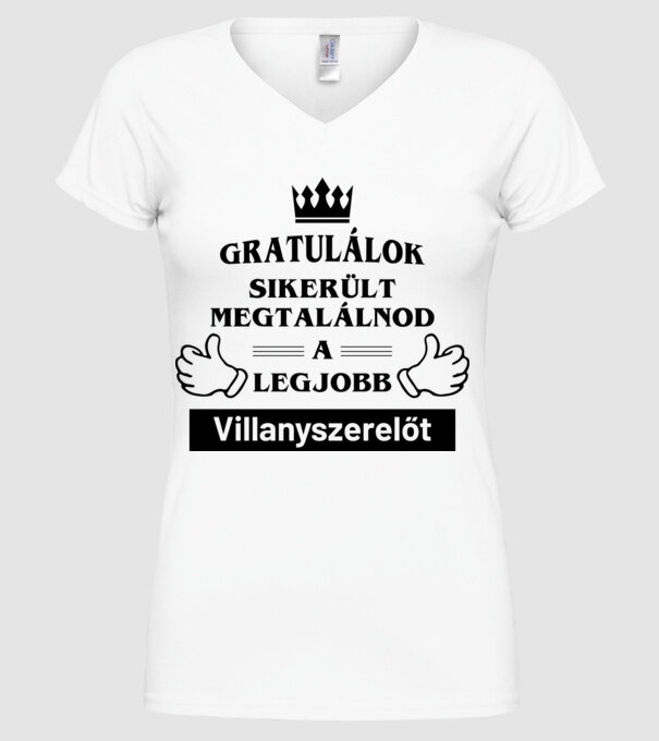  minta fehér pólón