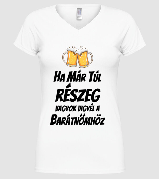  minta fehér pólón