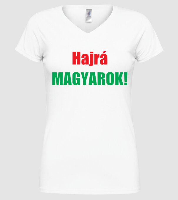  minta fehér pólón