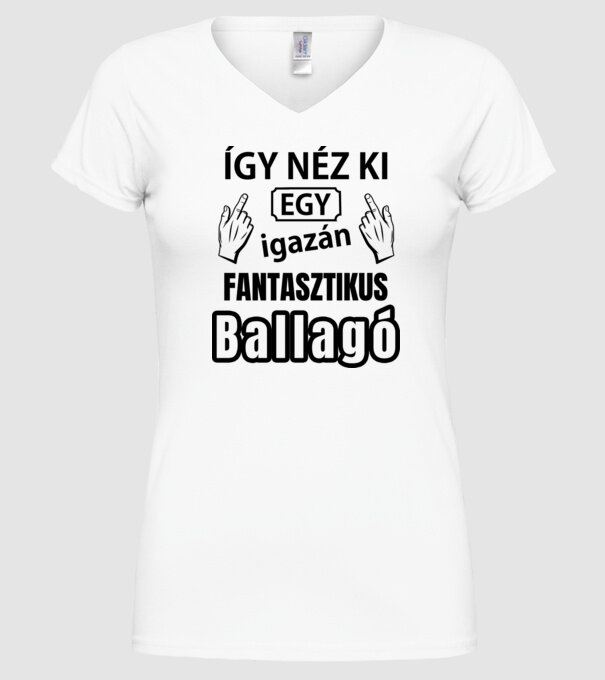 minta fehér pólón