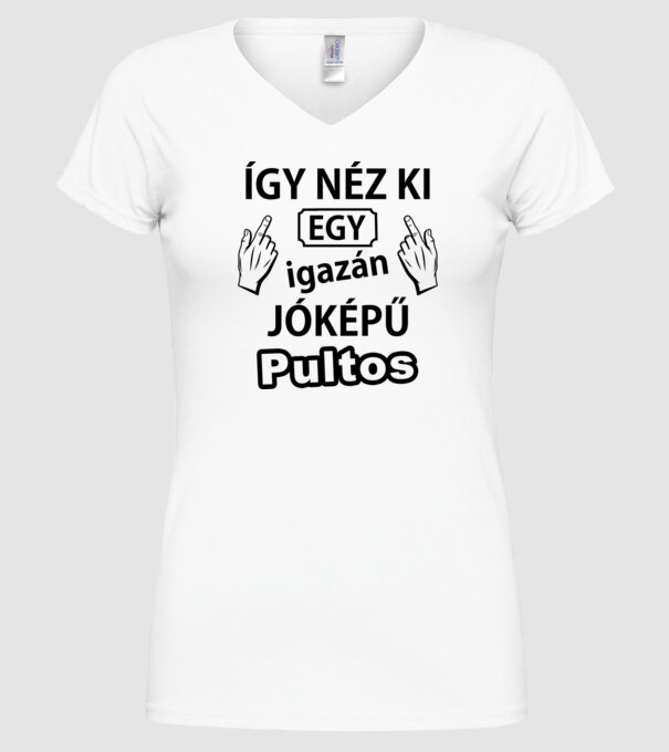  minta fehér pólón