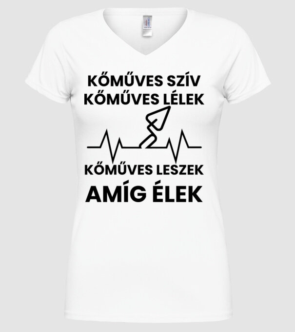  minta fehér pólón
